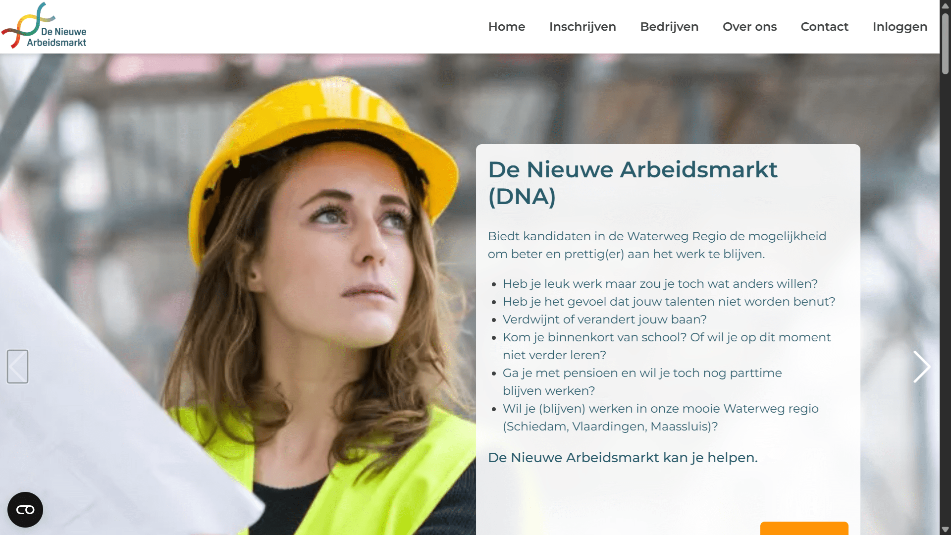 8vance provides the technology behind De Nieuwe Arbeidsmarkt in the Waterweg region